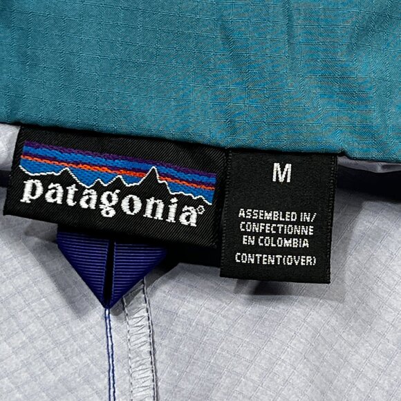Patagonia Puffball Vest Full Zip Purple Womens Medium‎ Windbreaker Light Vintage - Picture 5 of 7